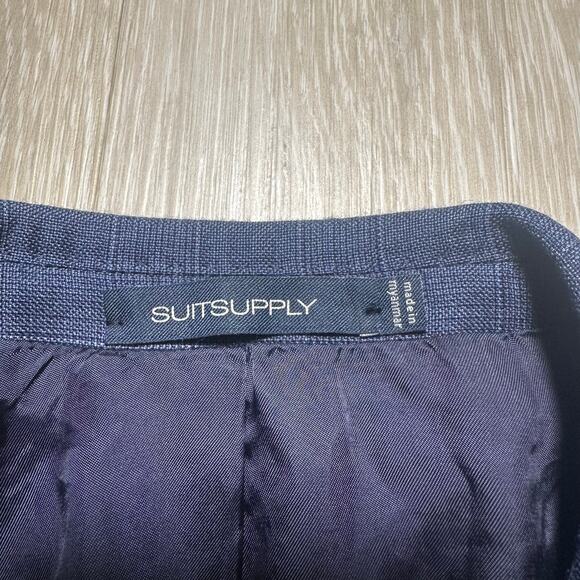 Suitsupply Italian Wool Lazio Sport Coat | Blue | Men’s Size 34 - Picture 2 of 9